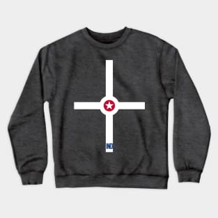 Indianapolis Flag Crewneck Sweatshirt